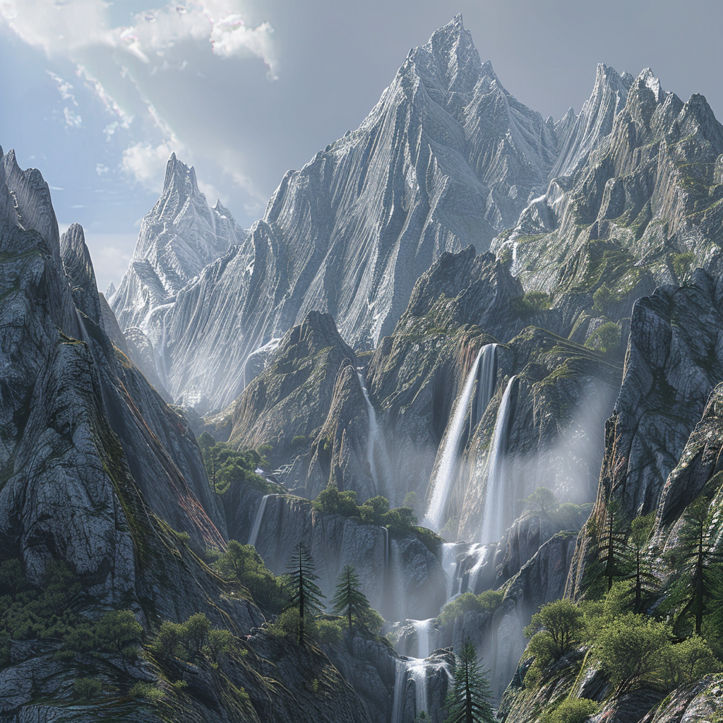 yongsoul666666_A_steep_mountain_with_no_trees_flowing_waterfall_382c44c5-de4f-4b.png